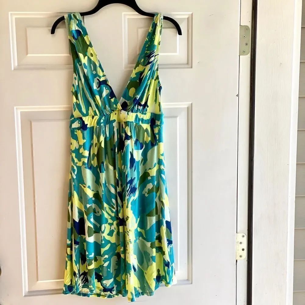 Matty M- Multi Color Spring Dress - Picture 1 of 2